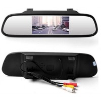 4.3" TFT LCD Auto Parking Rear View 4.3 Inch Car Mirror Monitor t For Rear View Camera Parking Sensor